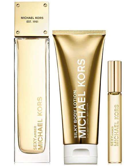 douglas michael kors amber|sensual amber gift set.